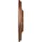 Ekena Millwork Leaf Ceiling Medallion (Fits Canopies up to 4 3/4"), 11 3/8"OD x 3 5/8"ID x 1 1/8"P, Polished Copper CM11LFPOS - alternate 2